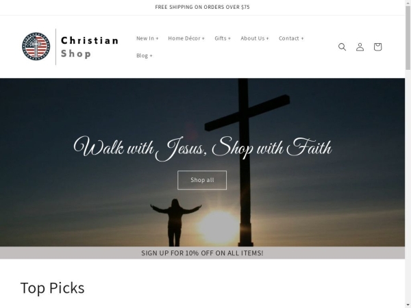 christianshopusa.com