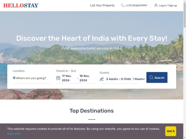 hellostay.com