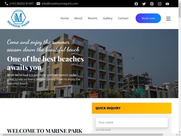 hotelmarinepark.com