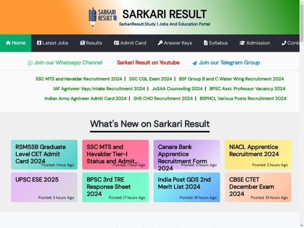 sarkariresult.study